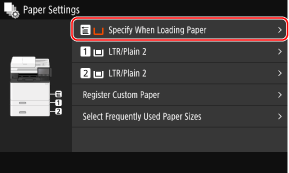 "Paper Settings and Loaded Size Mismatch / Size/Settings Mismatch" Is ...