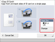 Making ID Card Copies
