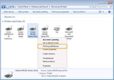 Importing Exporting Address Book Data From The Fax Driver Canon Imageclass Mf229dw Mf226dn Mf217w Mf215 User S Guide