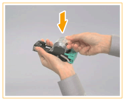 ホチキスユニットの針ケースを交換する（ステイプル