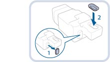 Replacing the Waste Toner Container - Canon - imageRUNNER ADVANCE