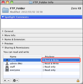 how to set up ftp server mac
