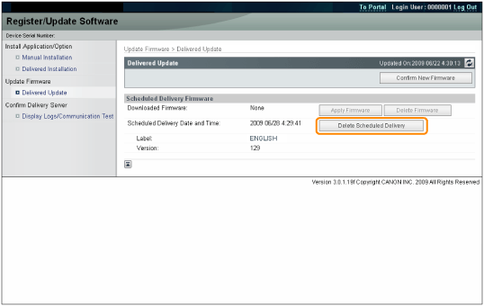 Updating The Firmware