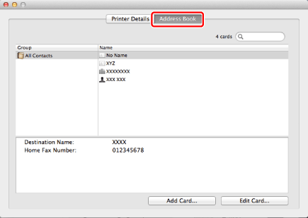 address book software for mac