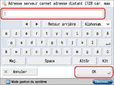 Utilisation d'un carnet d'adresses partagé - Canon - imageRUNNER ADVANCE  C3330i C3325i C3320 C3320i - Guide de l'utilisateur (Manuel de produit)