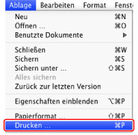 Drucken Einer Broschure Mac Os Canon Imagerunner Advance C3330i C3325i C33 C33i Anwenderhandbuch