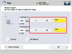 Fast Repeat Setting Repeat Images