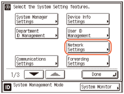 Interface Settings (Ethernet Driver)