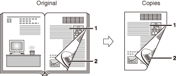 2-sided copying of 2 sided or book document