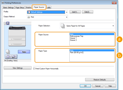 Basic Printing Operations