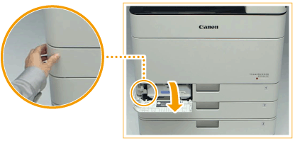 回収トナー容器を交換する - Canon - imageRUNNER ADVANCE C5560F 
