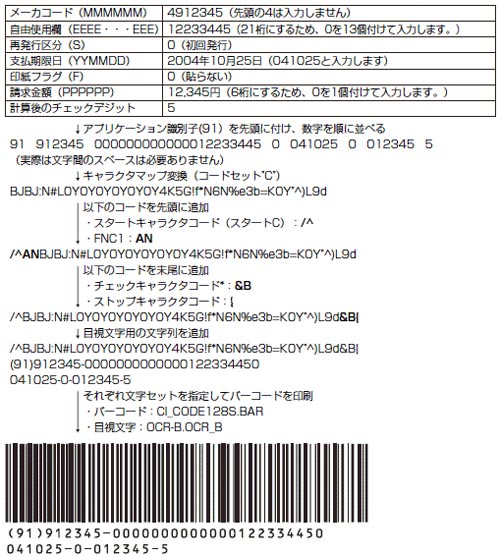 Ean 128の印刷方法 Canon バーコードプリント ユーザーズガイド 製品マニュアル