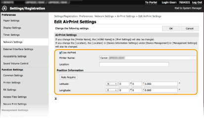 setting airprint on iphone