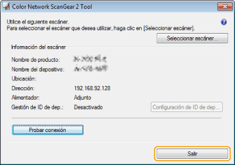 color network scangear 2 tool