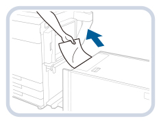 Clearing Paper Jam in the POD Deck Lite XL-A1 - Canon - imagePRESS