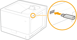 Usbメモリーから印刷する メディアプリント Canon Satera Lbp853ci Lbp852ci Lbp851c ユーザーズガイド