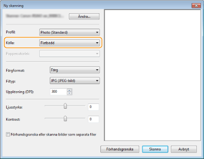Wsd Scanning Scanna original med WSD (WSD-scanning)
