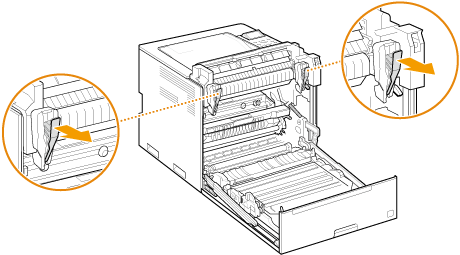 定着器を交換する - Canon - Satera LBP463i / LBP462 / LBP461