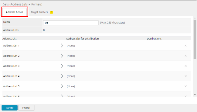 Creating Address Books to Distribute to Printers